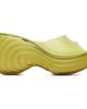 Diesel Diesel Yellow Melissa Edition Platform Mule Heeled Sandals - 1