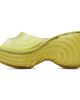 Diesel Diesel Yellow Melissa Edition Platform Mule Heeled Sandals - 3
