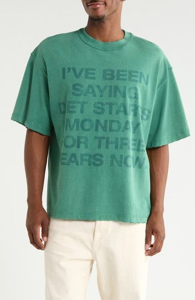 DIET STARTS MONDAY DIET STARTS MONDAY 3 Year Cotton Graphic T-Shirt