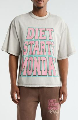 DIET STARTS MONDAY DIET STARTS MONDAY Cotton Graphic T-Shirt (Nordstrom Exclusive)