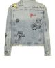Diet Starts Monday Diet Starts Monday Doodle Trucker Jacket - 2