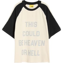 DIET STARTS MONDAY DIET STARTS MONDAY Heaven or Hell Raglan T-Shirt