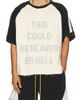 Diet Starts Monday Diet Starts Monday Heaven or Hell Raglan Tee - 1