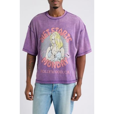 DIET STARTS MONDAY DIET STARTS MONDAY Hollywood Crewneck T-Shirt