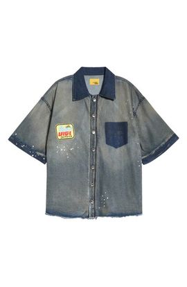 DIET STARTS MONDAY DIET STARTS MONDAY Mechanic Button-Up Shirt