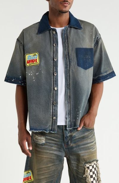 DIET STARTS MONDAY DIET STARTS MONDAY Mechanic Button-Up Shirt