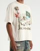 DIET STARTS MONDAY DIET STARTS MONDAY Oversize Doodle Cotton Graphic T-Shirt - 3