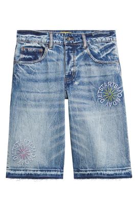 DIET STARTS MONDAY DIET STARTS MONDAY Sol Embroidered Denim Shorts