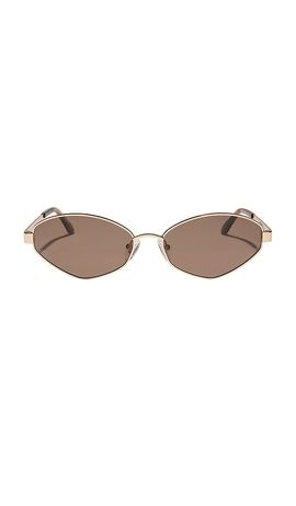 DIFF EYEWEAR DIFF EYEWEAR X Jojo Fletcher Irregular Metal Cat Eye Sunglasses
