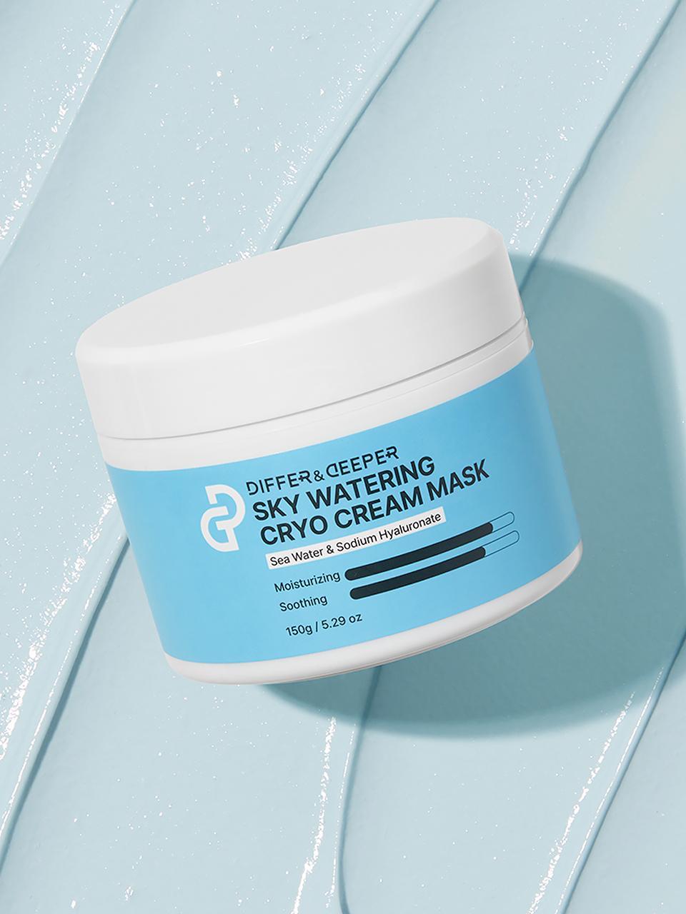 differndeeper Sky Watering Dual-Action Moisturizing Cream Mask