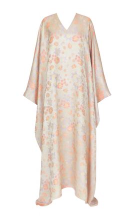 Dima Ayad Dima Ayad FloralPrint Maxi Kaftan