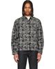 Dime Dime Black Plaid Flannel Shirt - 1