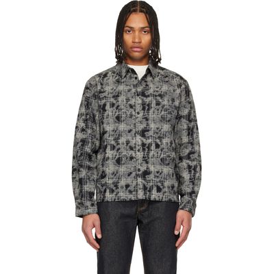 Dime Dime Black Plaid Flannel Shirt