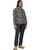 Dime Dime Black Plaid Flannel Shirt - 4