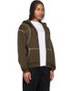 Dime Dime Brown Court Zip Hoodie - 2
