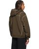 Dime Dime Brown Court Zip Hoodie - 3