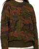 Dime Dime Khaki & Brown Camo Chenille Knit Sweater - 2