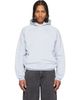 Dime Dime Purple Cursive Small Logo Hoodie - 1