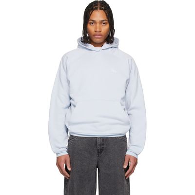 Dime Dime Purple Cursive Small Logo Hoodie
