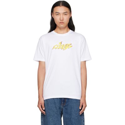 Dime Dime White Disco T-shirt