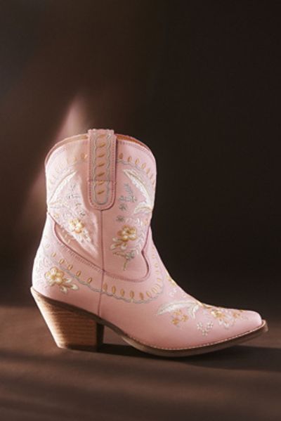 Dingo 1969 Primrose Leather Booties