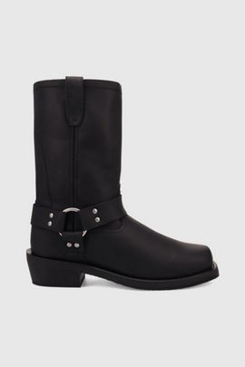Dingo Dingo Dean Leather Harness Boot in Black, Men's at Urban Outfitters