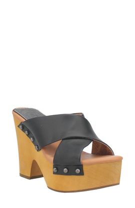 Dingo Dingo Driftwood Platform Wedge Sandal