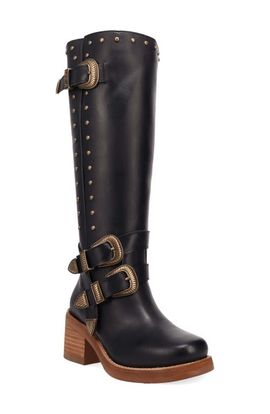Dingo Dingo Fillmore Studded Knee High Boot