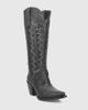 Dingo Dingo High Cotton Leather Cowboy Boot in Black, Women's at Urban Outfitters - 2