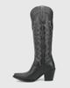 Dingo Dingo High Cotton Leather Cowboy Boot in Black, Women's at Urban Outfitters - 3