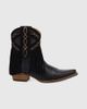 Dingo Dingo Last Ride Leather Fringe Bootie in Black, Women's at Urban Outfitters - 1