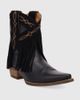 Dingo Dingo Last Ride Leather Fringe Bootie in Black, Women's at Urban Outfitters - 2