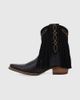 Dingo Dingo Last Ride Leather Fringe Bootie in Black, Women's at Urban Outfitters - 3