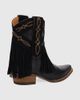 Dingo Dingo Last Ride Leather Fringe Bootie in Black, Women's at Urban Outfitters - 4
