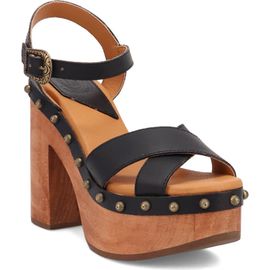 Dingo Dingo Lotus Ankle Strap Platform Sandal