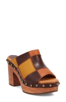 Dingo Dingo Mosaic Platform Slide Sandal