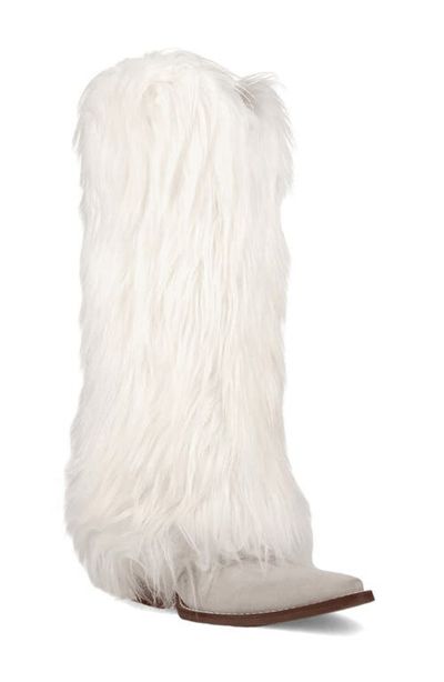 Dingo Dingo Snuggle Faux Fur Western Boot