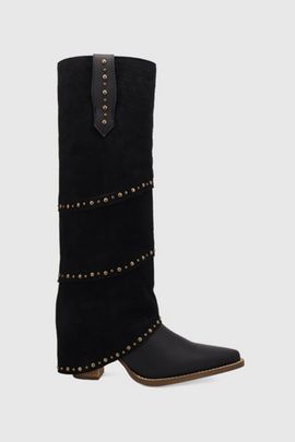 Dingo Dingo Texani Leather Boot in Black, Women's at Urban Outfitters