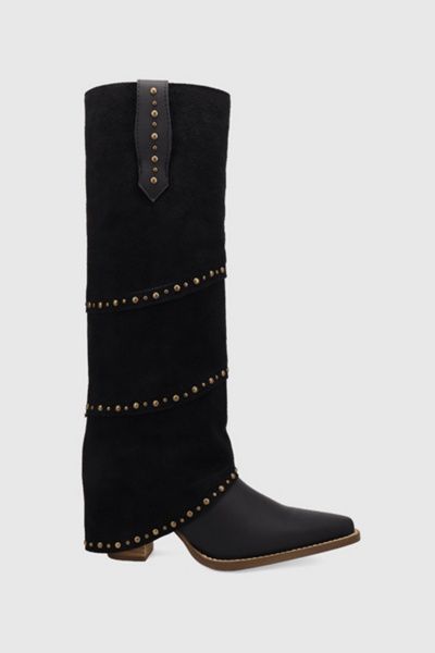 Dingo Dingo Texani Leather Boot in Black, Women's at Urban Outfitters