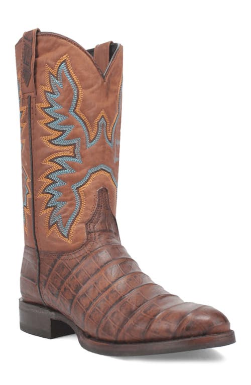 Dingo Dingo Trail Boss Alligator Embossed Cowboy Boot
