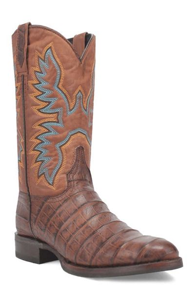 Dingo Dingo Trail Boss Alligator Embossed Cowboy Boot