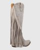 Dingo Dingo Walk West Leather Fringe Cowboy Boot in White, Women's at Urban Outfitters - 4