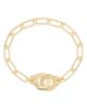 Dinh Van Dinh Van 18K Yellow Gold Menottes Dinh Van Handcuff Chain Link Bracelet - 1