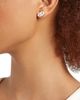 Dinh Van Women's Menottes Dinh Van 18K White Gold & Diamond Handcuff Single Stud Earring - 2