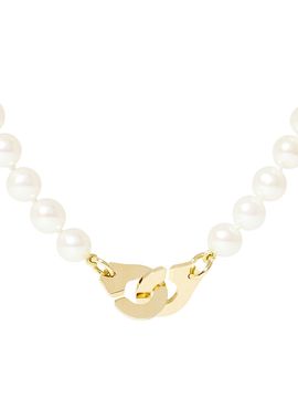 Dinh Van Women's Menottes Dinh Van R10 18K Yellow Gold & Freshwater Pearl Necklace