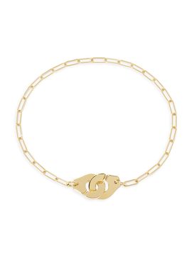 Dinh Van Women's Menottes Dinh Van R10 18K Yellow Gold Bracelet