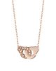 Dinh Van Women's Menottes R8 18K Yellow Gold & Diamond Handcuff Pendant Necklace - 1