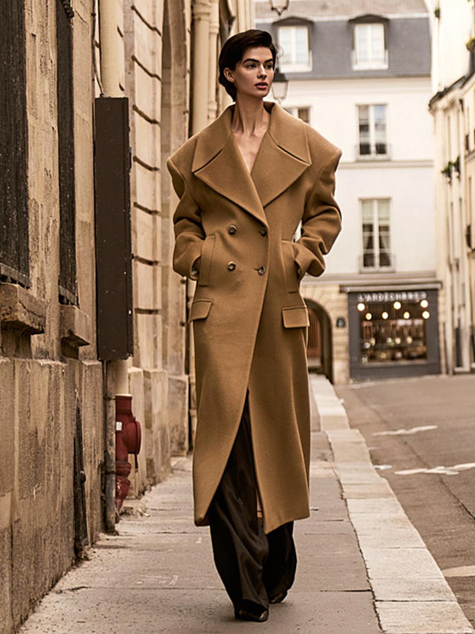 DINT Wool Cashmere Double Coat (MBD23O2JK017)