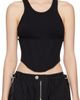 Dion Lee Dion Lee Black Float Tank Top - 1