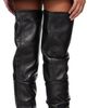 Dion Lee Dion Lee Black Split Hem Miniskirt - 3